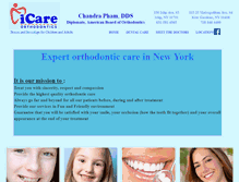 Tablet Screenshot of isliporthodontics.com
